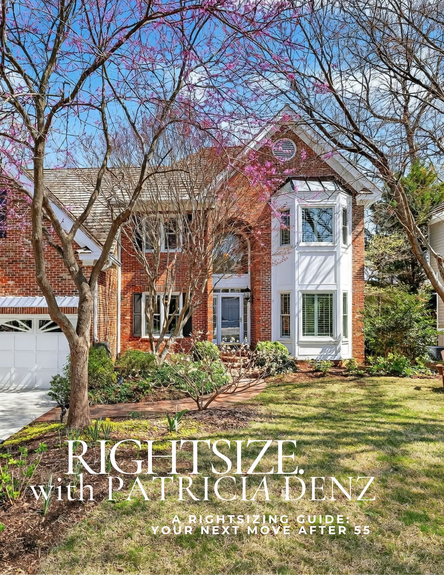 Cover of the free Western Wake Rightsizing Guide for homeowners 55+